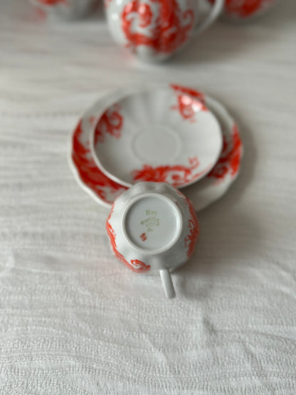 Vintage Lomonosov LFZ Porcelain Tea Set