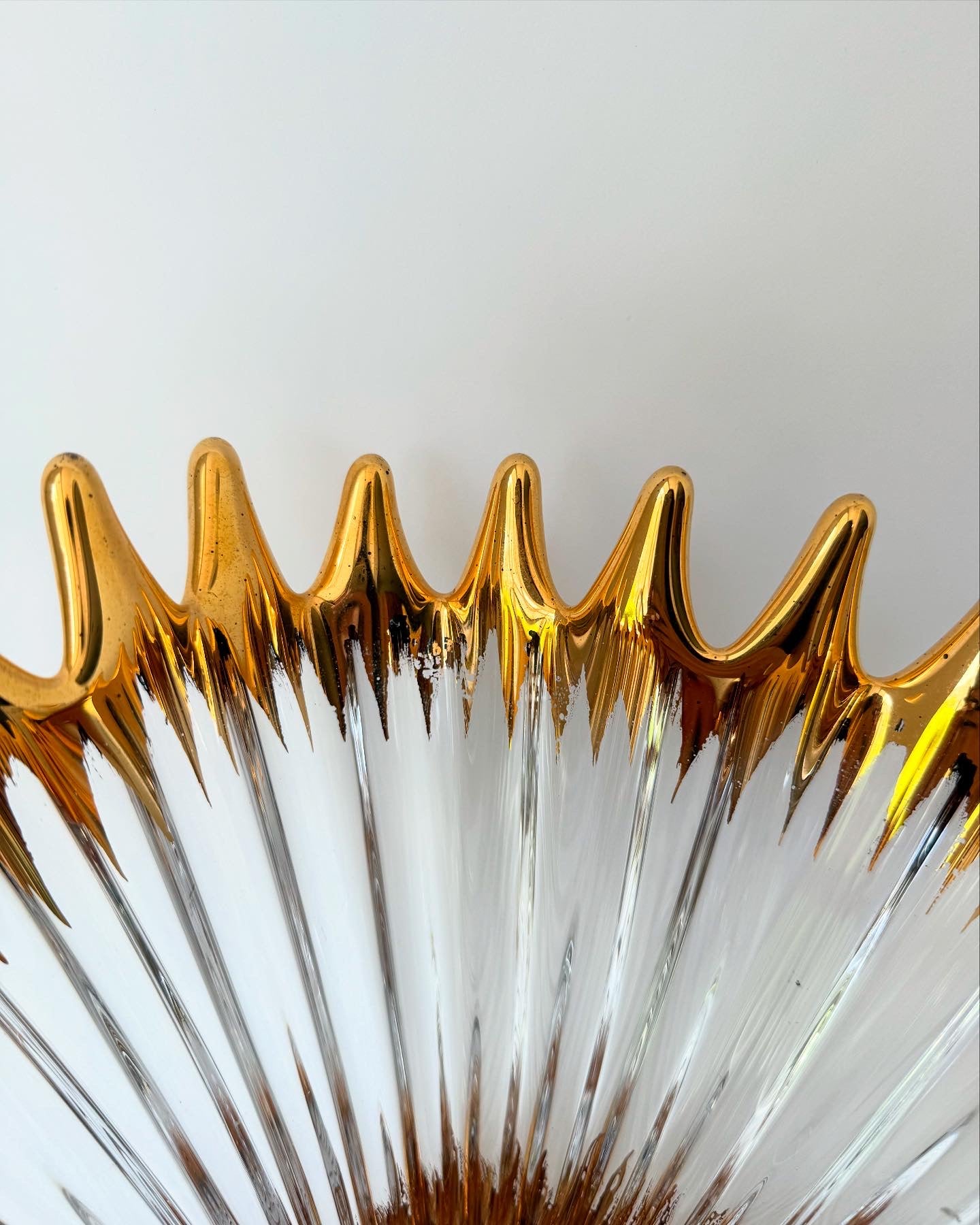 【Cofrac Art Verrier France】クリスタルガラス　ボウル Cofrac Art Verrier Crystal Centerpiece Bowl – The Antique